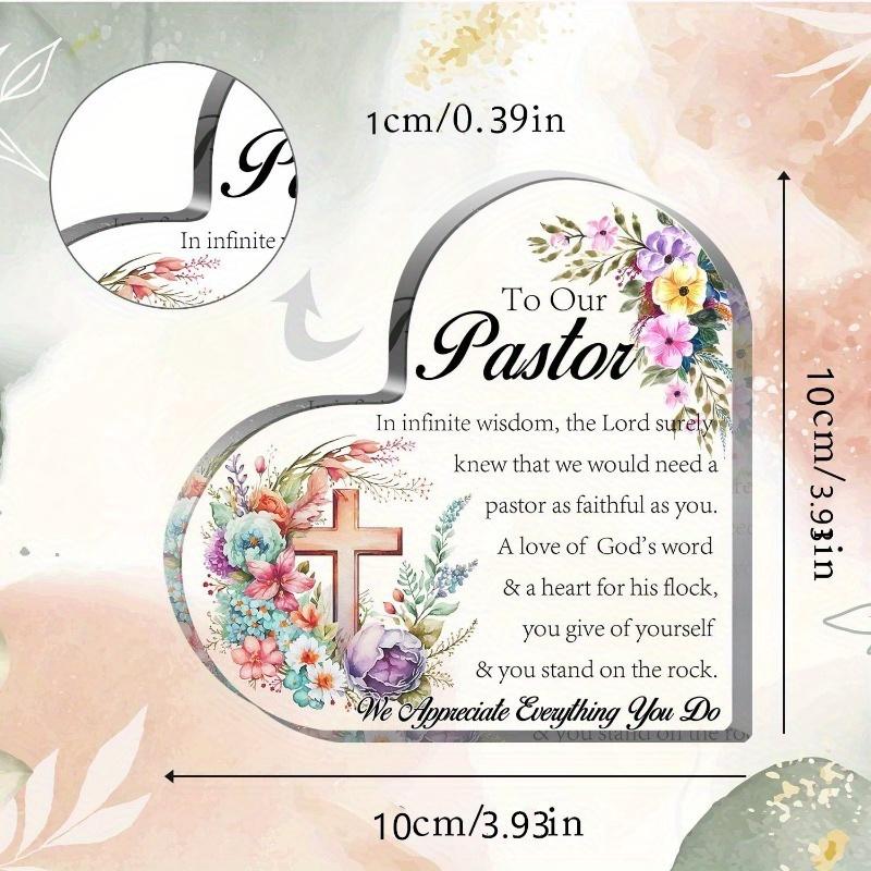 Wertschätzung für Pastoren Herz - Humorvolles religiöses Geschenk für besondere Anlässe