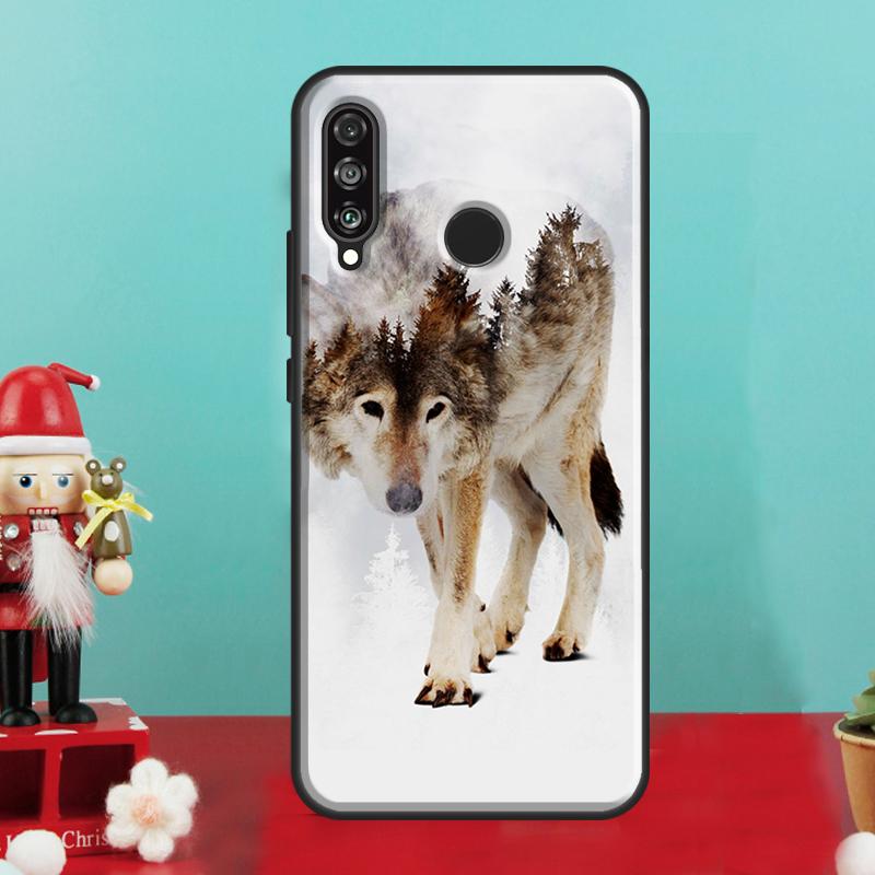 Wolf Howls Art For Huawei Nova 9 10 SE 12i 12s 11i 8i Y90 Y60 Y70 Y72 Y73 Y61 Y91 P60 Pro P30 P40 Lite Case