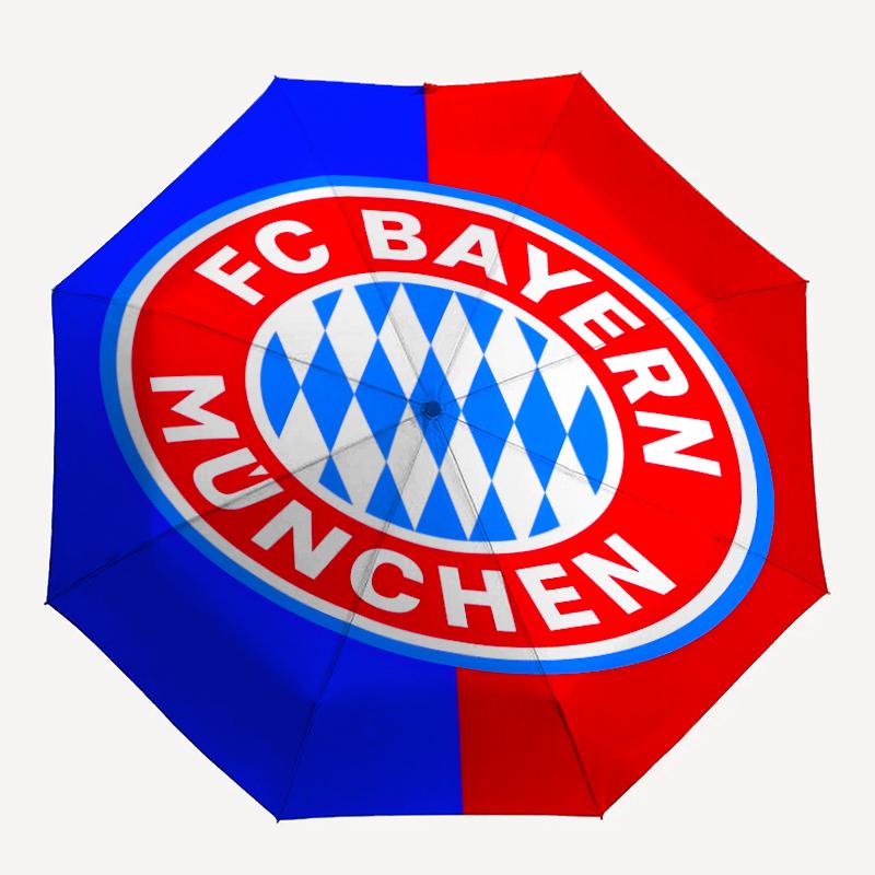 1pc B-Bayern Munich (4) Umbrella, Sun Protection, And UV Shielding. It Has Eight Sturdy Ribs for Outdoor Use And Perfect As a Holiday Gift