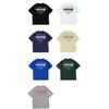 Wassup Trendy Brand Heavyweight American Letter T-Shirt for Men, Summer Loose Fit Pure Cotton Couple Trendy Tee Short-Sleeve Top