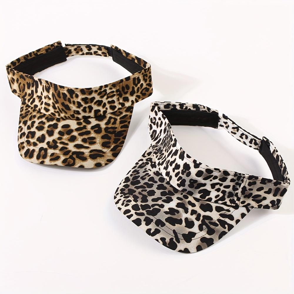 Fashion Leopard Print Trendy Casual Hat Unisex Street Hip-Hop Spring/Summer Party Cycling Adjustable Bucket Hat