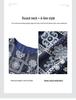 High-Quality Retro French Sequin Embroidered Denim Skirt—Slim Fit Fashion for Women