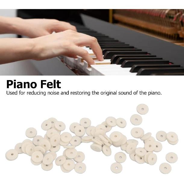 12mm Piano Felt Pads,Piano Leveling Key Washers Piano Regulating Tools for Piano