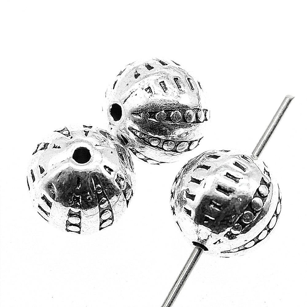 

6 шт., материалы для ювелирных изделий, бусины с маленькими отверстиями, бусины-проставки, 9x10x10 мм, размер отверстия 1 мм B13951