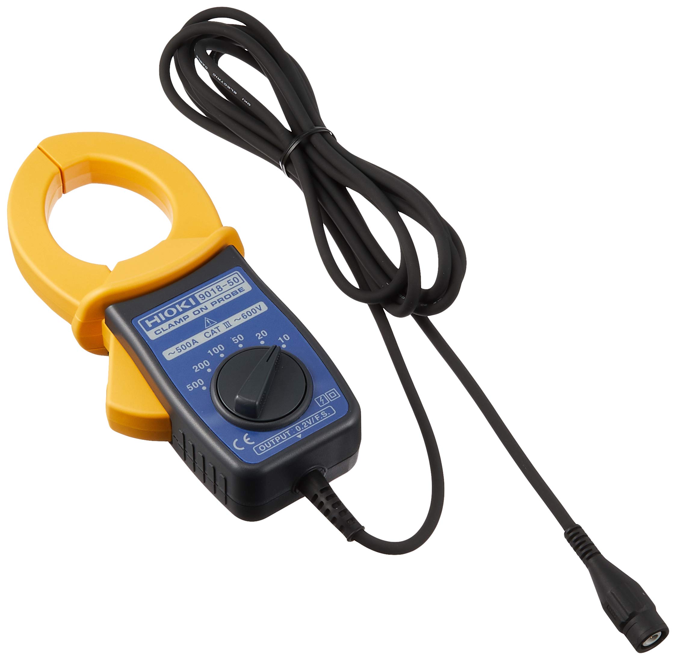 

HIOKI Probe Current Measurement Load Sensor Probe 9018-50 Clamp-on чорний