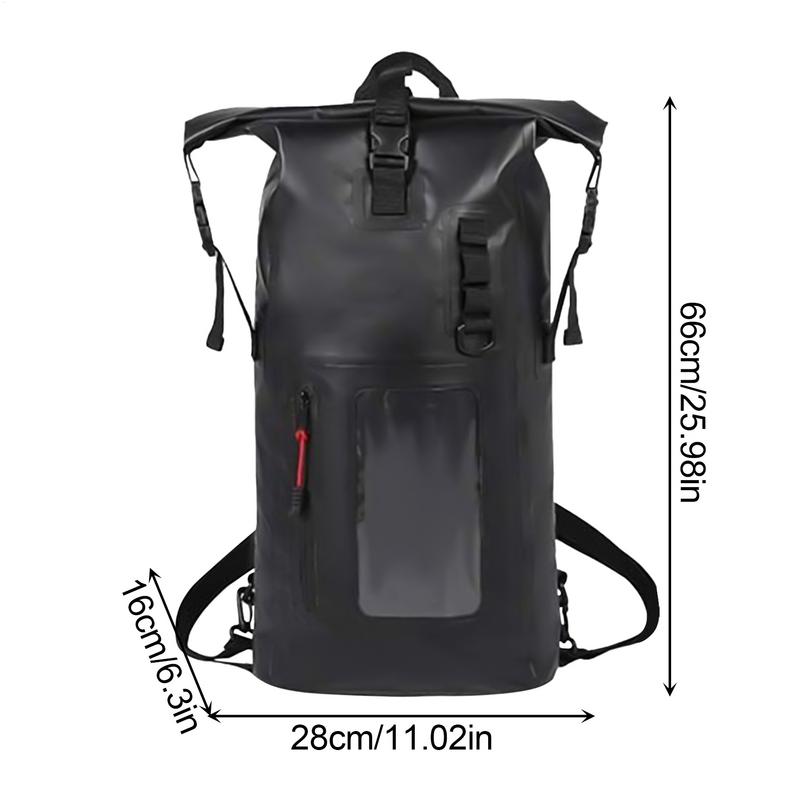 Waterproof Swimming Dry Bag 30L Large Capacity Diving Backpack RaftingCompression Storage Bag Roll Sealing Diving Storage Pack