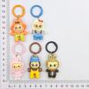 Cartoon DIY Harzpuppe Schlüsselanhänger Anhänger für Rucksack Dekoration