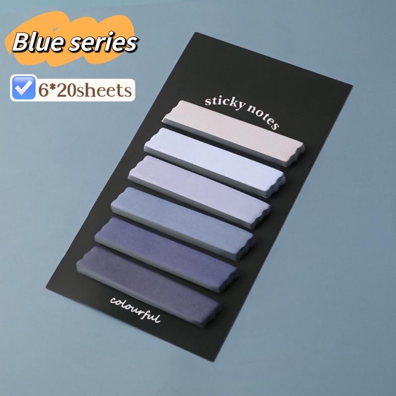 

120 листов Morandi, цветные стикеры для заметок, индексная наклейка, школьные канцелярские товары, этикетка, наклейка N раз