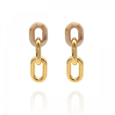 U Chain Earring Ms3e101k