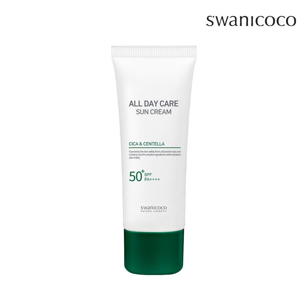 

[SPF50/PA++++] Swanicoco All Day Care Cica and Centella Sun Cream 50 мл