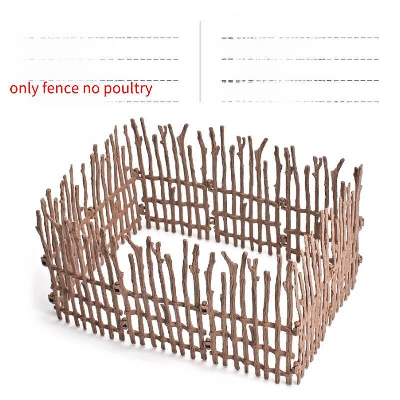 Pvc Animal Habitat Fencing Model For Diy Farm Scene And Model Collectors