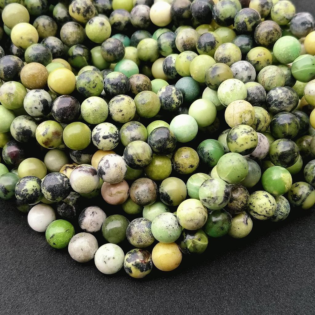 Chrysoprase Australian Jade Beads, Top Grade Genuine Natural Gemstone Round Loose Beads, 4MM 6MM 8MM 10MM Bulk Lot.