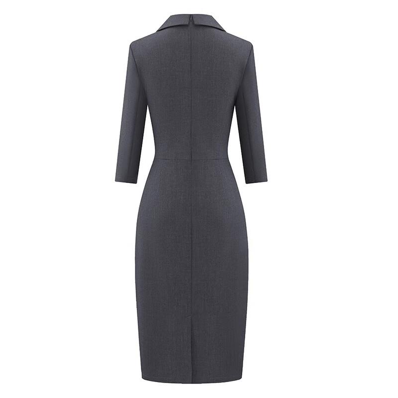 Women's Professional Commuter Midi Dress