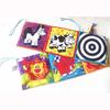 Learn Picture Animal Book Gallery Hračka Soft Zoo Postýlka Baby Cloth Book Intelligence 1 ks
