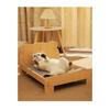 Letto per gatti in legno massello Letto estivo per cuccioli Tappetino rimovibile Lavabile Universale per tutte le stagioni Nido per gatti Cuccia per cani Forniture per animali domestici