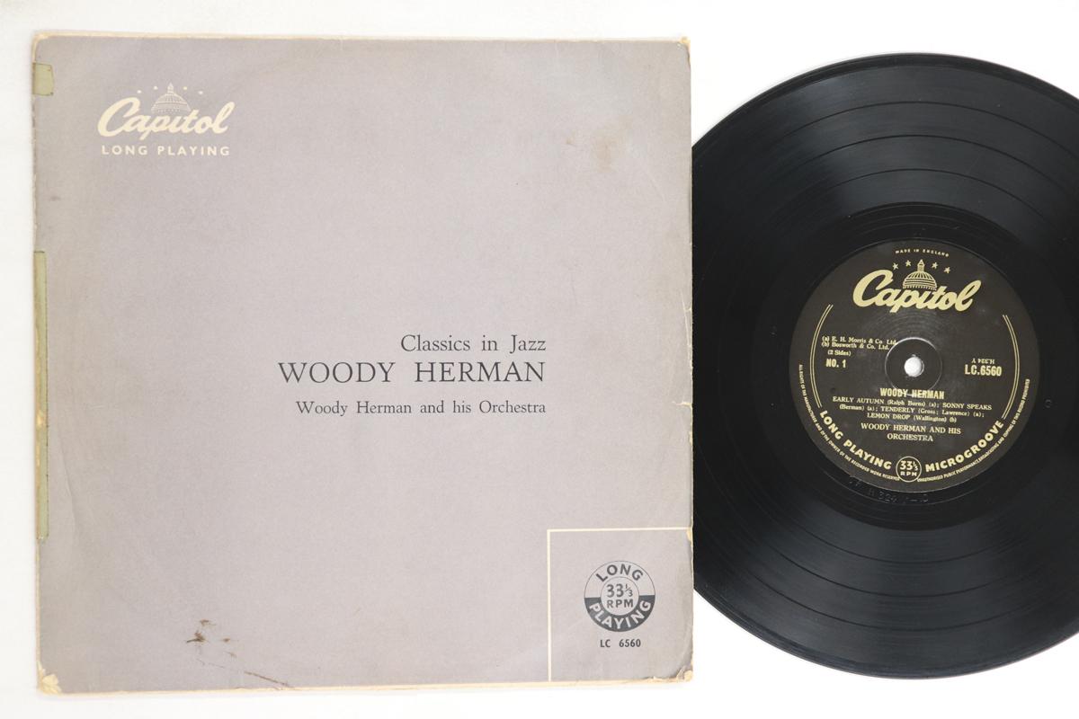 

10inch Record WOODY HERMAN Classics In Jazz LC6560 CAPITOL 1952 UK Jazz Used