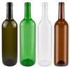 40x Wine Bottles 750ml BORDEAUX - Olive Green Brown White 0.75l