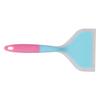 Cooking Spatula Transparent Twocolor Silicone Wide Mouth Frying Spatula Pancakes Fried Shovel for Home Kitchen