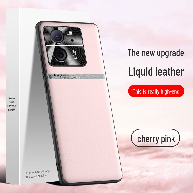 

Чехол для телефона Redmi K60 Extreme Edition Liquid Leather Anti-Fall Protective - доступна доставка одной штукой Redmi K60 Extreme Edition