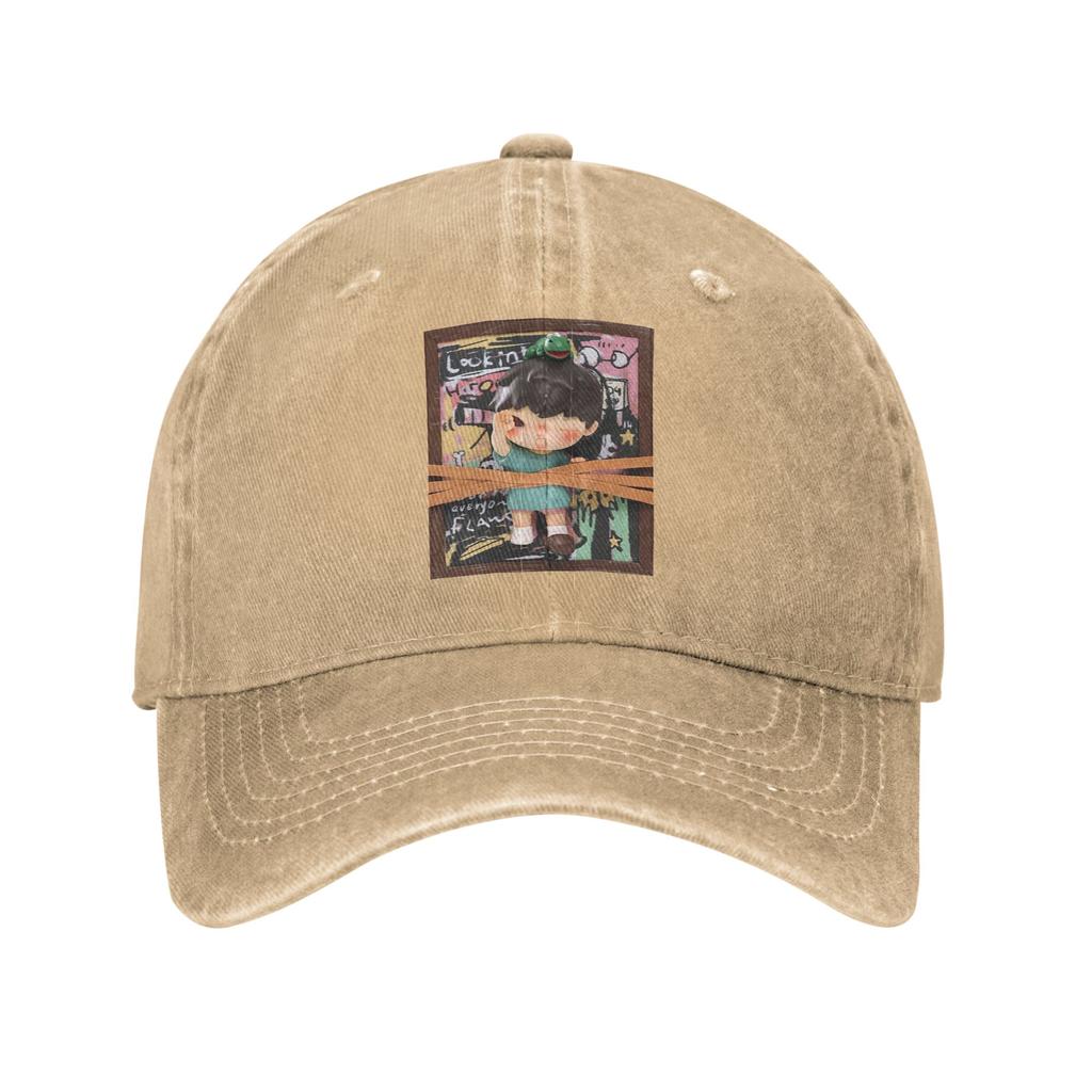 Hirono Seeing Denim Cap Casual Baseball Caps Adjustable Hat Summer Unisex Baseball Hats
