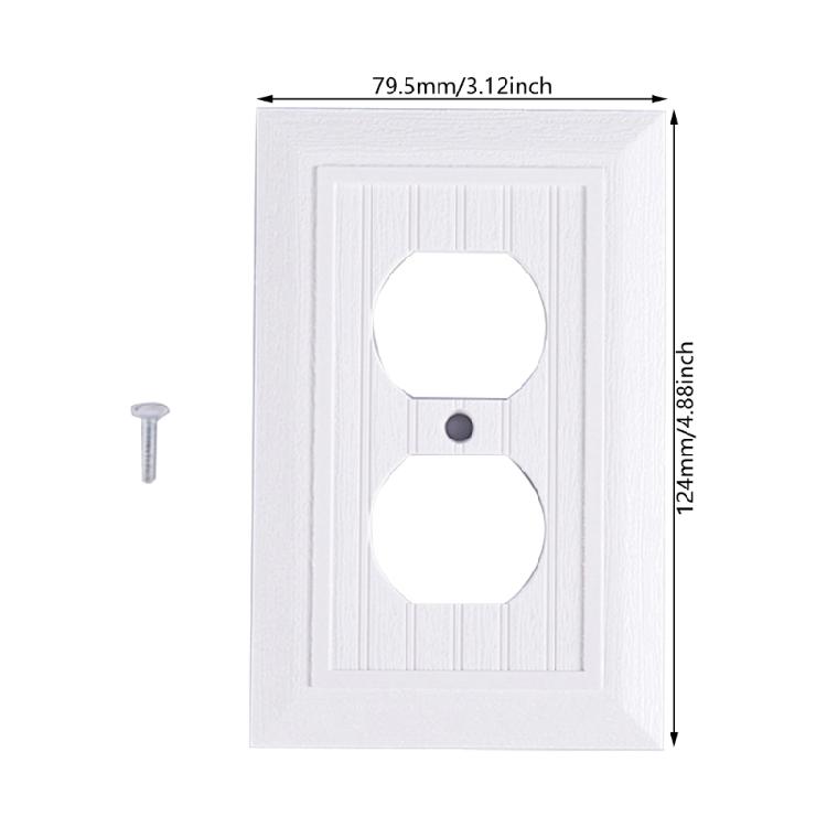 Electrical Receptacle Wall Plate Wall Panel Light Switches Socket Cover Power Outlet Face Plate Faceplates Covers