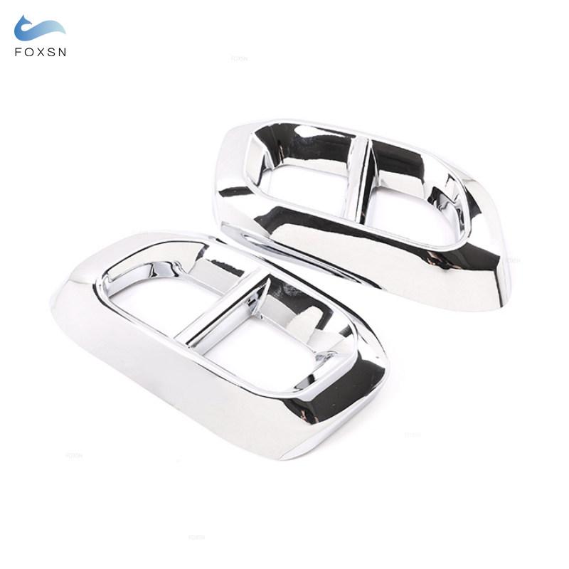 For Mercedes Benz GLE350 GLE450 GLC GLS W167 X253 X167  Car Rear Exhaust Tail Muffler Pipe End Output Cover Protective Trim