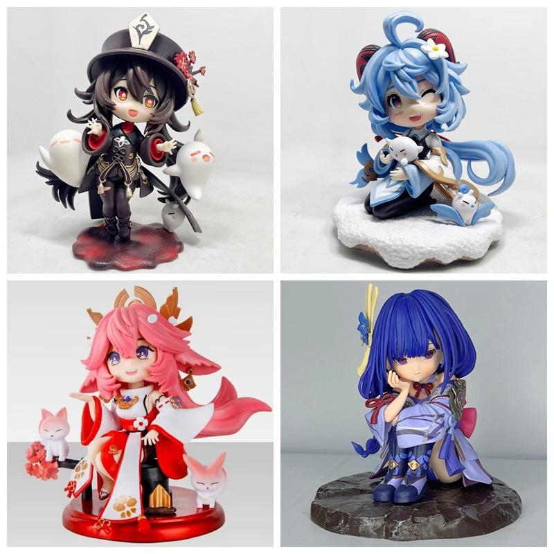 Second-Dimensional Girl Q Version, Yae Shenzi, Naughty Little Walnut, Gan Yu Q Version Of Thunder General, Boxed Figure