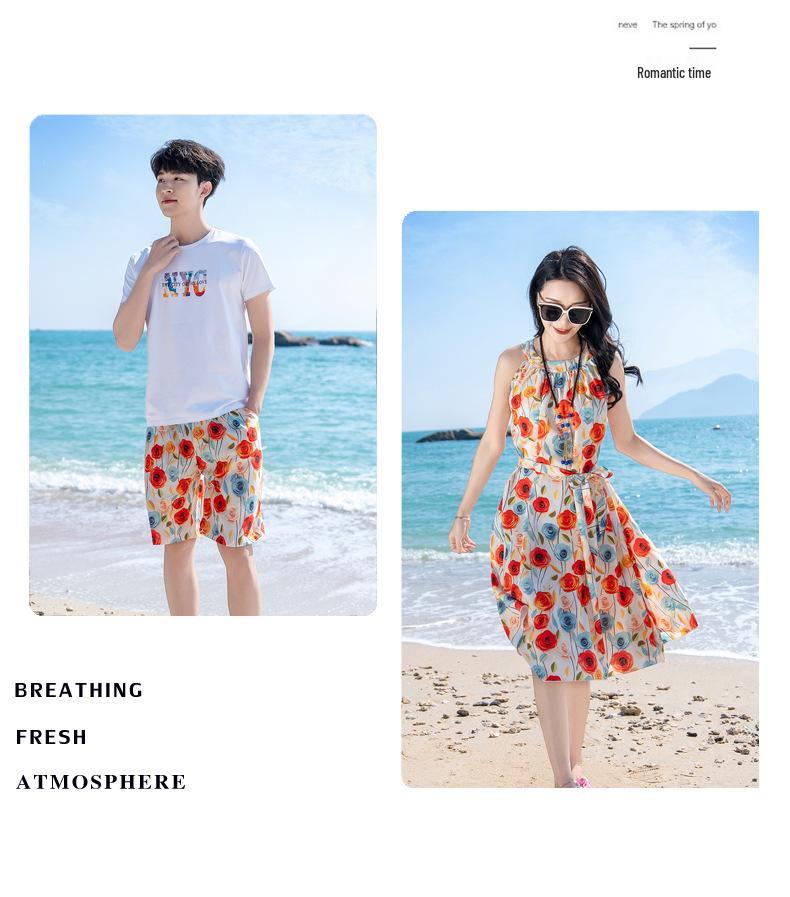 Costume de plajă coreene de vacanță: Rochii de vară mamă-fiică 2025