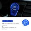 Car Start Stop Engine Button Cover for BMW Series 1 3 4 5 GT X1 X2 X3 X4 Aluminum Ignition Ring Trim Interior Decor Accessories