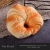Soft Cake Toast PU Model Scale Food Fake Bread Ornaments Artificial Fake Bread Model  Kitchen Toy