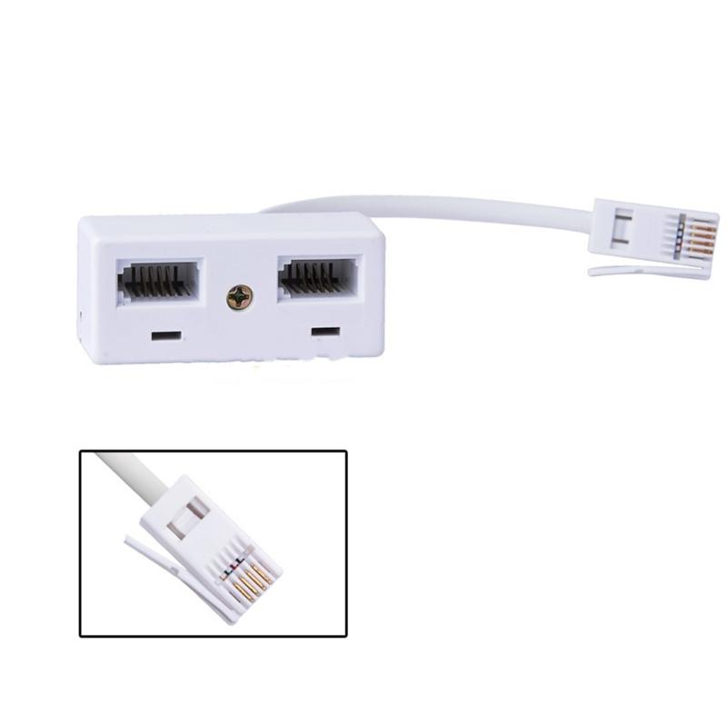 Quick Install RJ11 Telephone Splitter Cord for Multiple Device Connectivitys In Business Environment