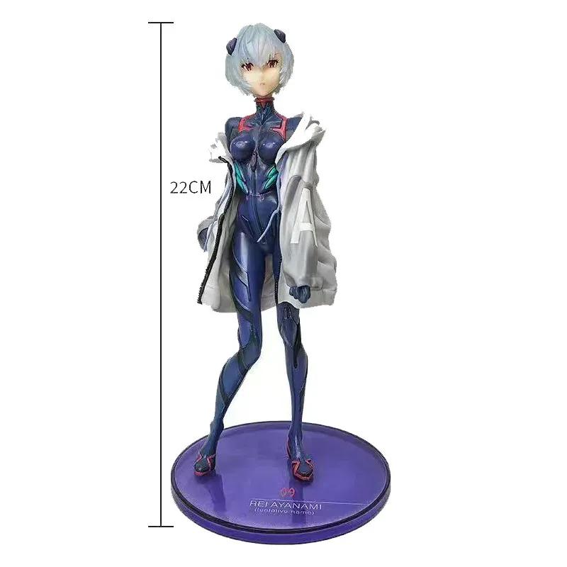 

Neon Genesis Evangelion EVA Ayanami Rei Action Figure High-Quality PVC Desktop Decoration Collectible Toy Birthday Gift Series белый