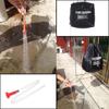 40L Solar Heated Outdoor Shower Bag - Waterproof PVC for Camping and Bathing