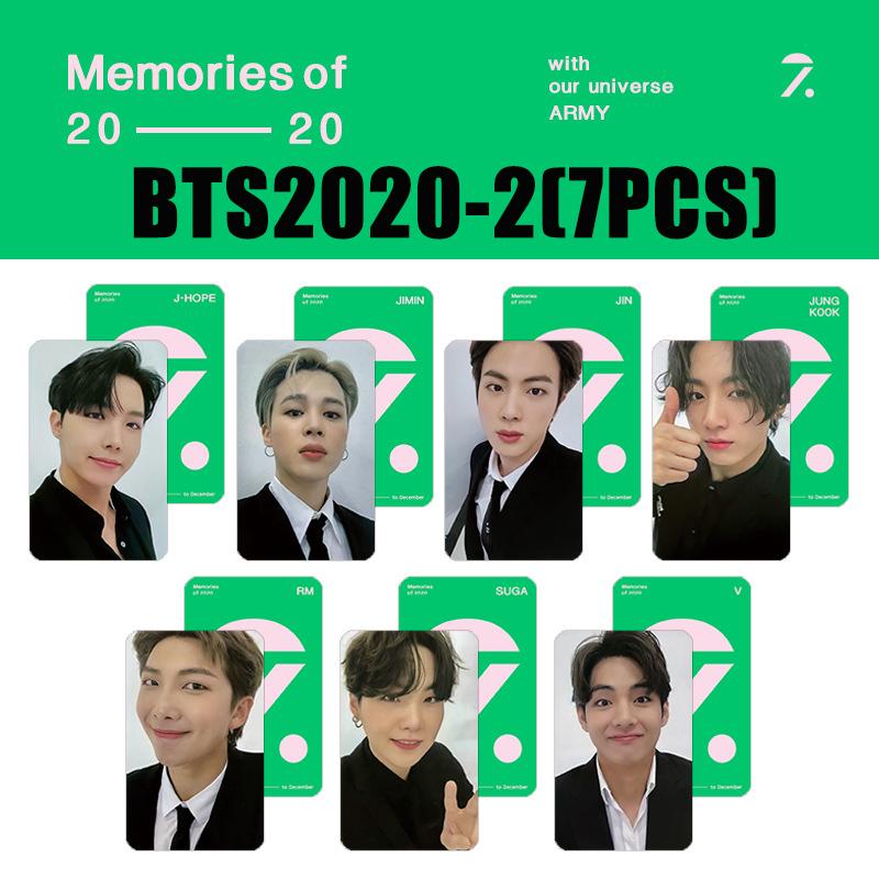 Buy K-POP BTS 2016-2020 Memoirs Photo Small Card Fans