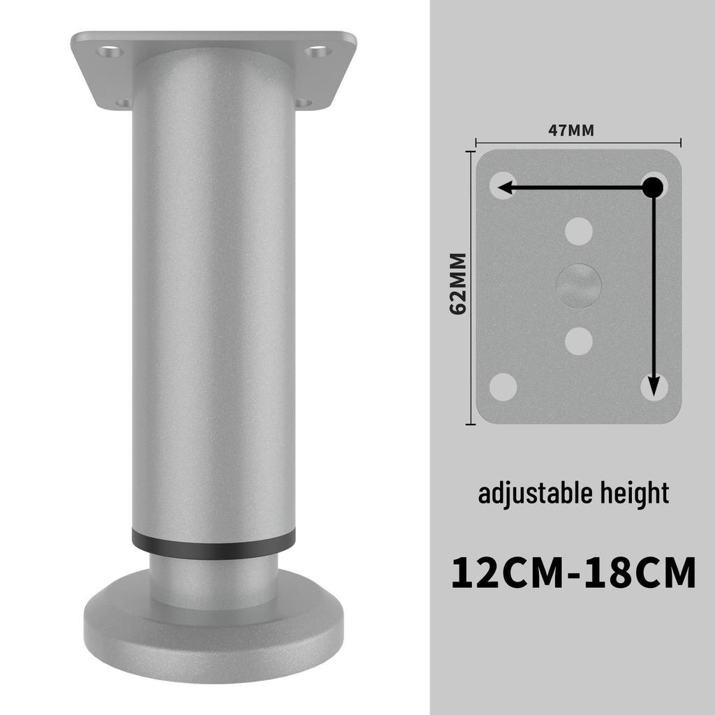 Adjustable Furniture Leg Brackets: Table, Sofa, TV Cabinet, Bed Support Feet & Heightening Pads