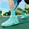 New basketball shoes, boys and girls actual training shoes EVA sole non-slip, wear-resistant and shock-absorbing sports shoes