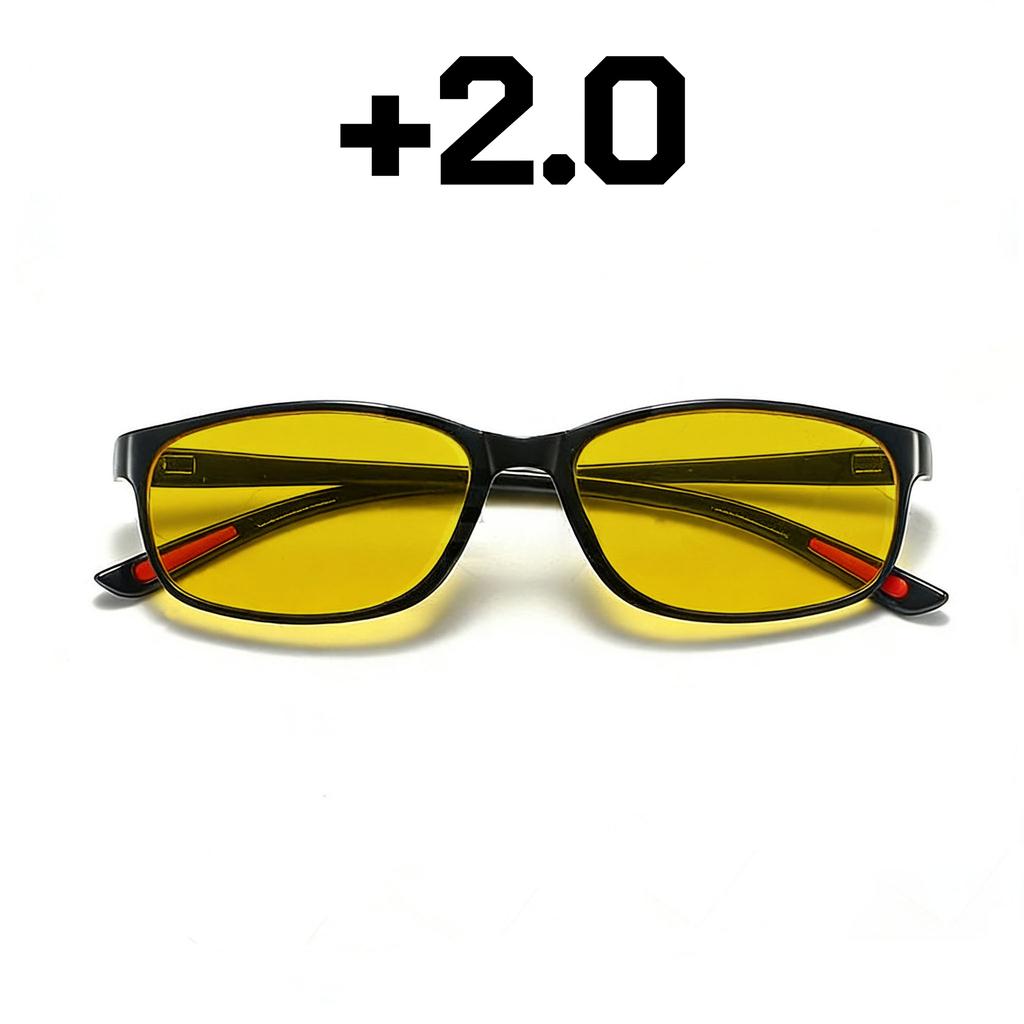 Ultra Light TR90 Night Vision Reading Glasses Small Frame Far Sight Glass Day&night Vision Driving Outdoor Presbyopia Eyeglasses