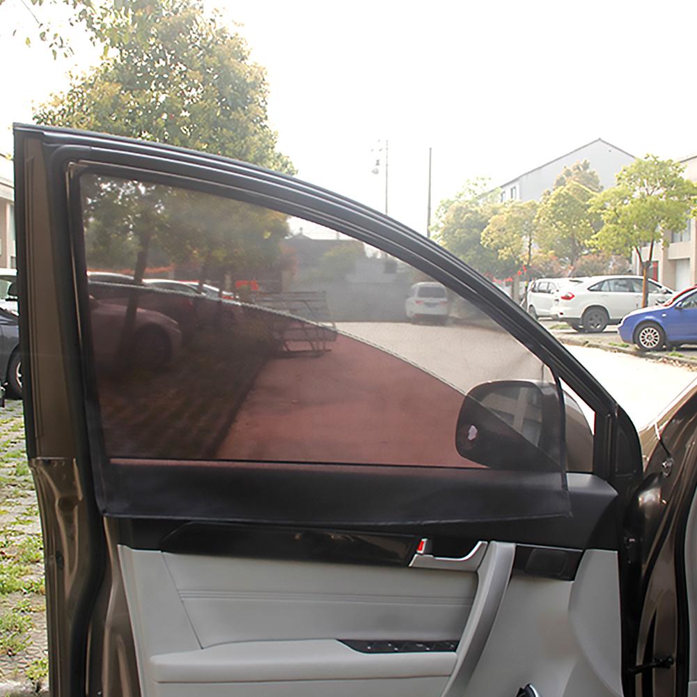 Car Sunshade Curtain Auto Exterior Accessories Sun Visor Car Window Screen Sun Shade Summer Protection Window Film