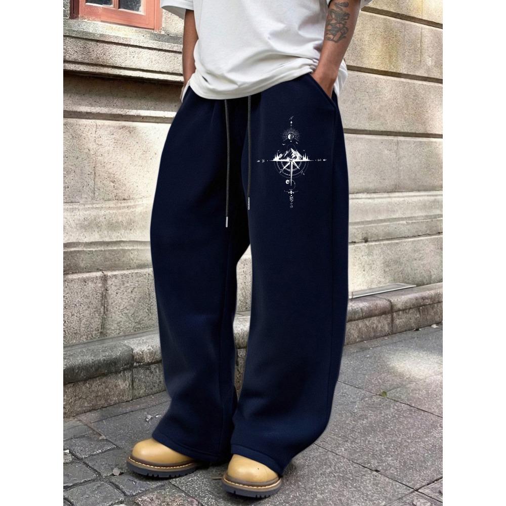 

Men s Casual Pants with Fitted and Fashionable Print Design, Loose and Comfortable for Daily Leisure S