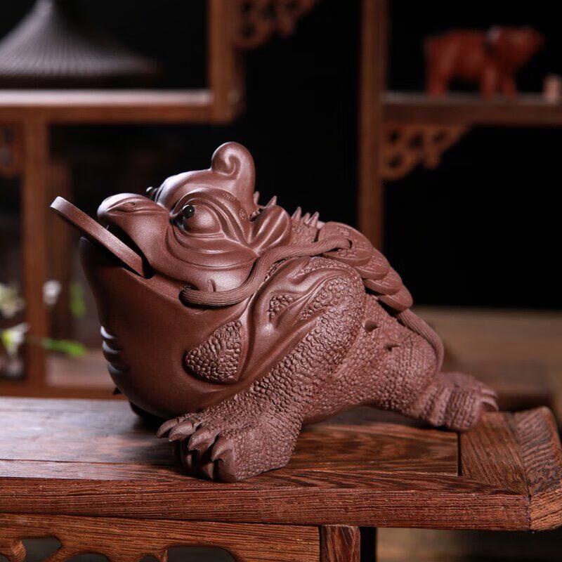 Zisha Golden Toad Tea Pet