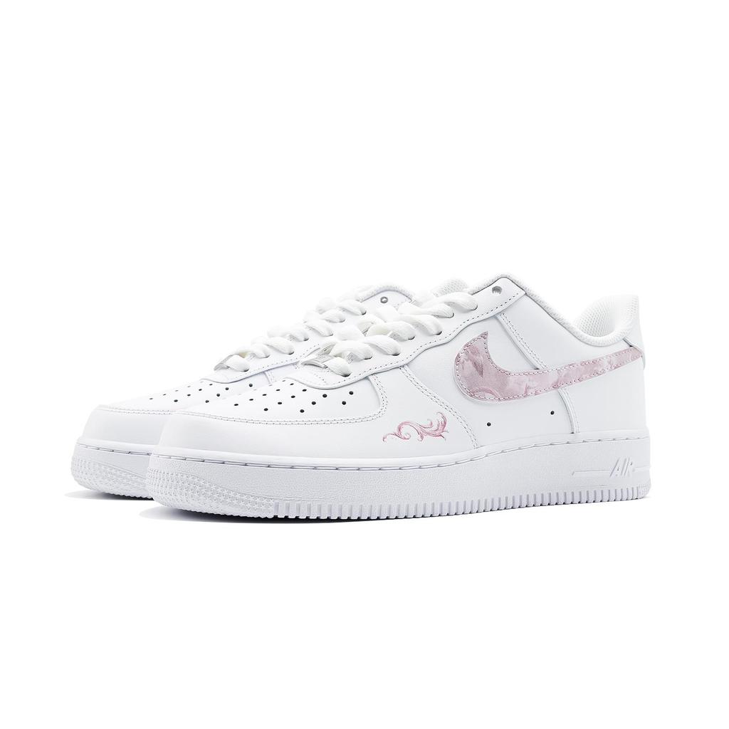 Nike Air Force 1 Rosa Rococò Scarpe da Skateboard Basse Donna Rosa Bianco DD8959-100(Team140-)