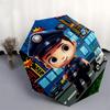 1pc Police Officer Themed High-quality Umbrella,Automatic Opening and Closing Umbrella,Multi-functional Umbrella G0811244