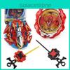 Xd168-7j Battle Top Set With Two Burst Spinners B117 And B120 For Competitive Fun