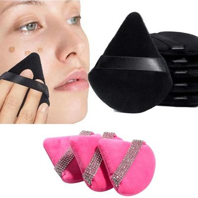 Sponge Powder Puff Velvet Face Makeup Tool Triangle Powder Puff  Makeup Sponge