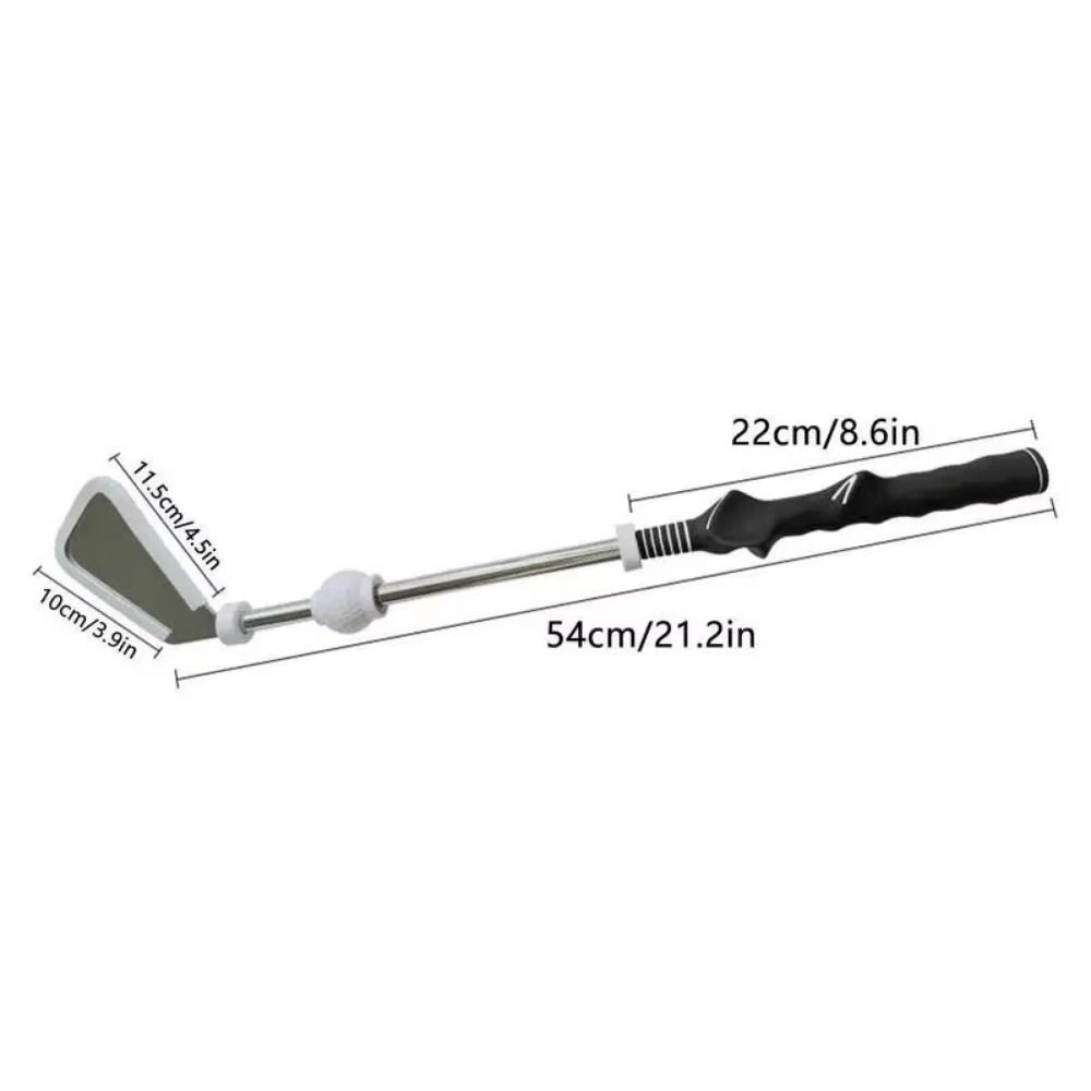 Portable Golf Grip Trainer Practice Stick Swing Training Aid Golf club Driving Range