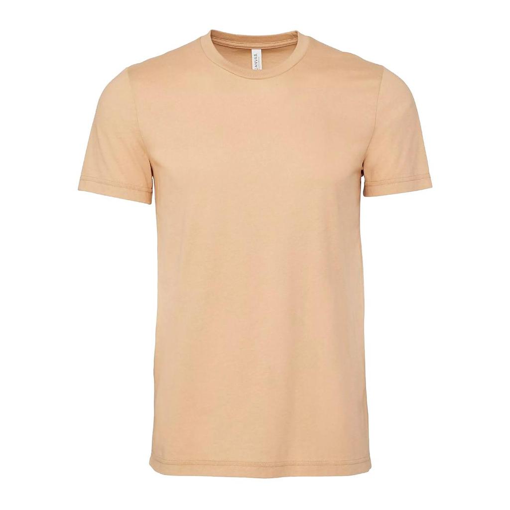 Canvas Unisex Jersey Crew Neck T-Shirt / Mens Short Sleeve T-Shirt
