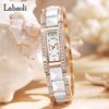 La Baoli Women'S Watch With Diamonds Women'S Watch Femininity Fashion Ceramic Small Square Watch