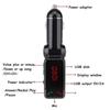 Wireless Kit LCD Bluetooth Car FM Transmitter MP3 A2DP Stereo Music Player USB Charger Hands-free for ISO Android