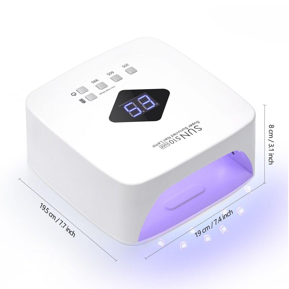 3 Timer Setting Nail Dryer Removable Bottom UV Led Lamp Nail Tool UV Light  for Home Use