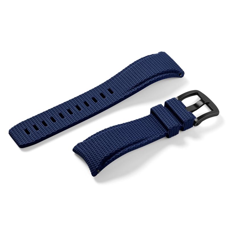 Bracelet en Caoutchouc Fluoro 19mm 20mm 21mm 22mm pour Xiaomi huawei Samsung Swatch MoonSwatch Universel FKM Libération Rapide Bracelet de Montre de Plongée pour Seiko